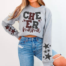 Load image into Gallery viewer, Cheer Mama Star Sleeves COLOR DROPDOWN TRANSFER
