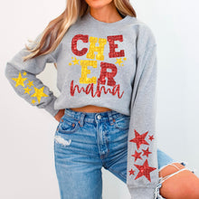 Load image into Gallery viewer, Cheer Mama Star Sleeves COLOR DROPDOWN TRANSFER
