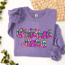 Load image into Gallery viewer, Christmas Junkie Multi Color With Pink  TRANSFER SDD
