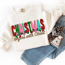 Load image into Gallery viewer, Christmas Begins With Christ TRANSFER SDD OCT
