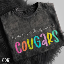 Load image into Gallery viewer, Neon Bright Line Cougars DROPDOWN TRANSFER COR
