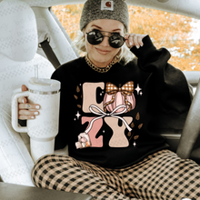 Load image into Gallery viewer, Cozy Pumpkin With Bow TRANSFER CML May
