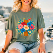 Load image into Gallery viewer, Cross Floral TRANSFER SDD APR
