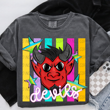 Load image into Gallery viewer, Neon Stripes Mascots DROPDOWN TRANSFER CSD APR 26
