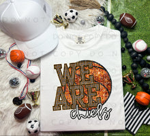 Load image into Gallery viewer, We Are Faux Embroidery Glitter Basketball Mascot TRANSFER CAP JAN
