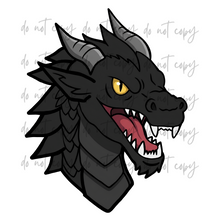 Load image into Gallery viewer, Front Or Side Logo Sports Custom Name Mascot DROPDOWN DTF TRANSFER
