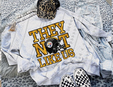 Load image into Gallery viewer, They Not Like Us Faux Embroidery Mascot DROPDOWN TRANSFER TGG 24

