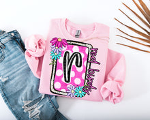 Load image into Gallery viewer, Floral Bloom Mascot Dropdown TRANSFER CAP MAR
