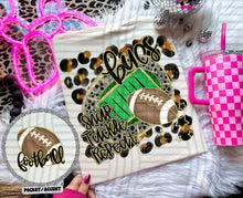 Load image into Gallery viewer, Snap Tackle Repeat Football Leopard Field Mascots Dropdown TRANSFER CAP JUNE 25
