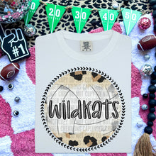 Load image into Gallery viewer, Leopard Volleyball Background Mascot Dropdown TRANSFER CAP FEB
