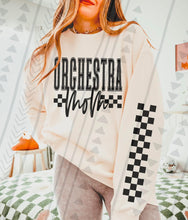 Load image into Gallery viewer, Checkered Sports Mom Black With SLEEVE OPTION DROPDOWN TRANSFER TGG MAR
