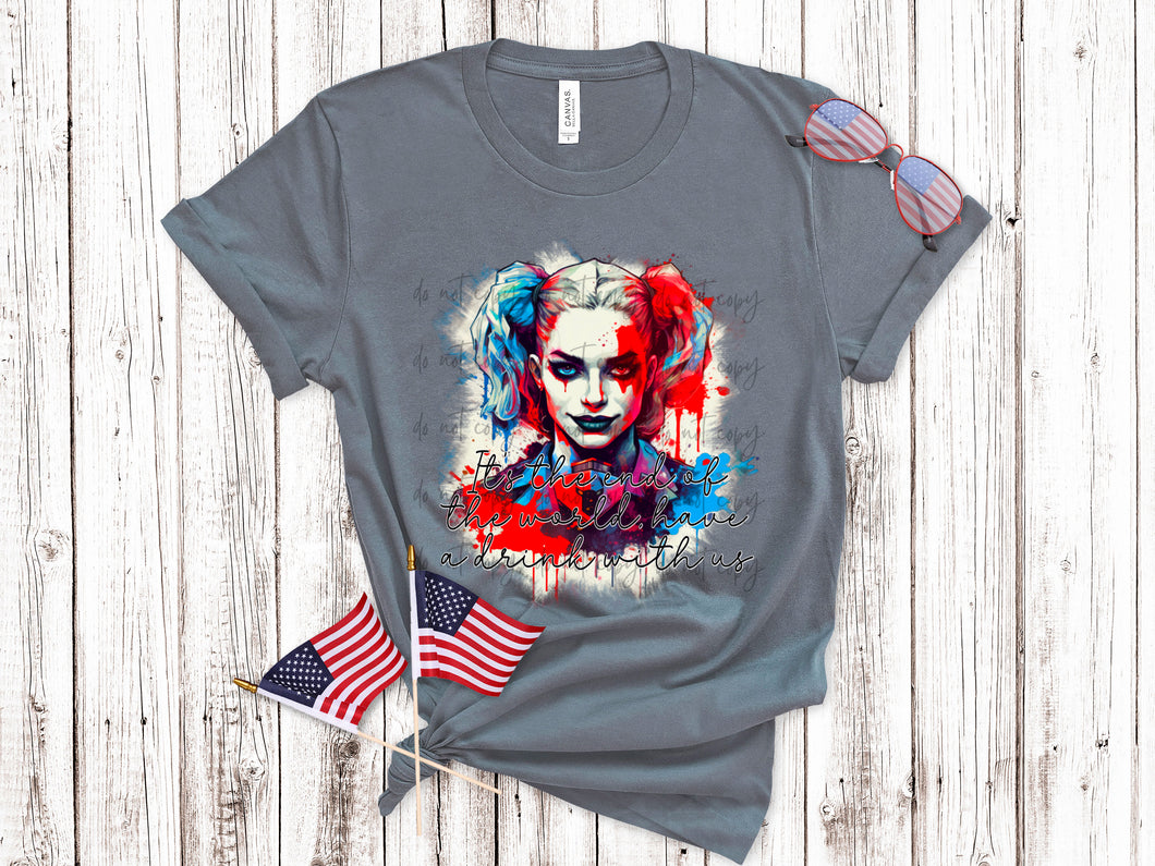 It’s The End Of The World, Have A Drink With Us TRANSFER