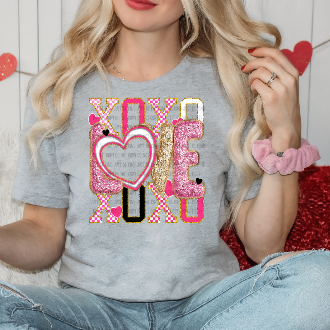 XOXO LOVE STACKED 1 Box CUSTOMIZABLE PHOTO TRANSFER