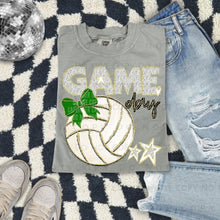 Load image into Gallery viewer, Dalmatian Game Day Volleyball With Bow DROPDOWN TRANSFER CAP FEB
