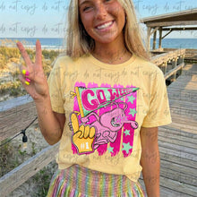 Load image into Gallery viewer, Go Preppy Pink Mascot TRANSFER GGD DROPDOWN TRANSFER  MAY 26
