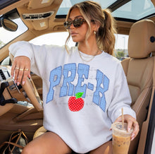 Load image into Gallery viewer, Blue Plaid Apple Grades DROPDOWN TRANSFER ET JUNE 26
