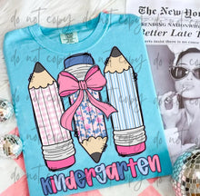 Load image into Gallery viewer, Plaid Floral Pencil Trio B2S Grades DROPDOWN TRANSFER
