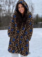 Load image into Gallery viewer, Sassy On The Go Custom Fleece Blanket Hoodie
