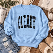 Load image into Gallery viewer, Black Polka Dot Distressed Arched Titles DROPDOWN TRANSFER TCC OCT 26
