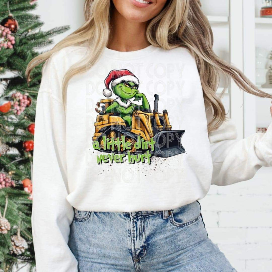 Green Guy Bulldozer TRANSFER