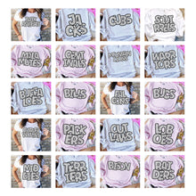 Load image into Gallery viewer, Dalmatian Dot Faux Embroidery Mascots DROPDOWN TRANSFER CSD NOV 24
