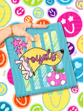 Load image into Gallery viewer, Pencil Flag Striped Mascots DROPDOWN TRANSFER CAP JUNE 26
