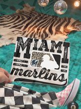 Load image into Gallery viewer, Distressed Black And Leopard Baseball Teams DROPDOWN TRANSFER KAI APR 26
