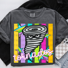 Load image into Gallery viewer, Neon Stripes Mascots DROPDOWN TRANSFER CSD APR 26

