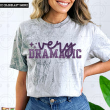 Load image into Gallery viewer, VERY Title Purple Faux Embroidery DROPDOWN TRANSFER HMWK
