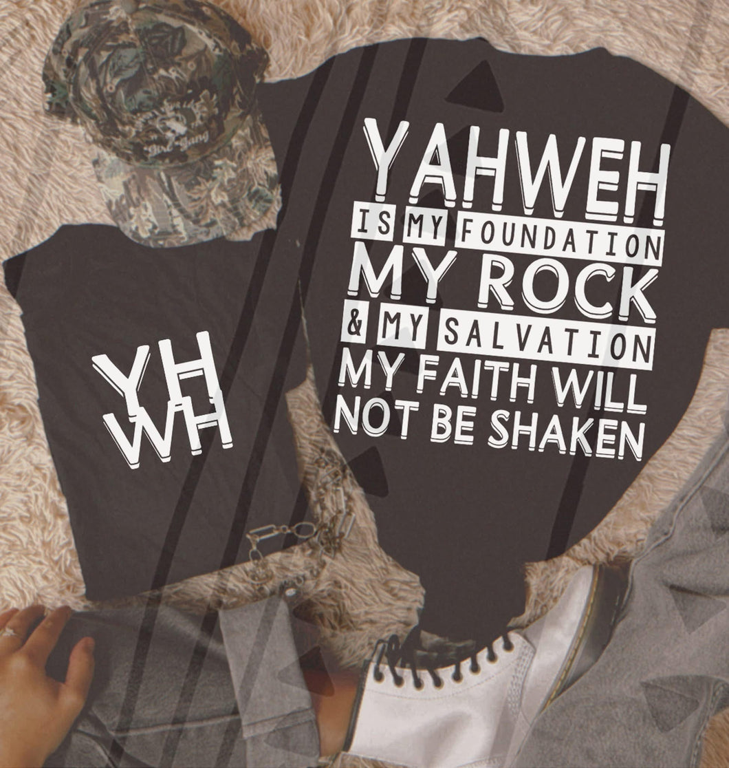 Yahweh Is My Foundation With Pocket Dropdown TRANSFER TGG FEB
