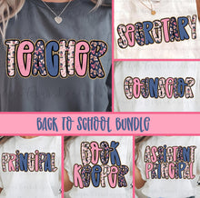 Load image into Gallery viewer, Pink Blue Gold Glitter Alpha B2S Grades DROPDOWN TRANSFER
