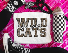 Load image into Gallery viewer, We Are Faux Embroidery Leopard Mascot DROPDOWN TRANSFER CAP
