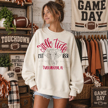 Load image into Gallery viewer, Cursive Varsity Mascot DROPDOWN TRANSFER Strut 26
