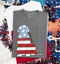 Load image into Gallery viewer, Patriotic Dog Designs Black Text SWD MAY DROPDOWN TRANSFER

