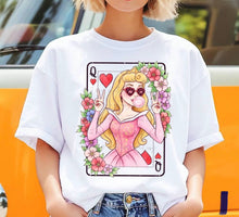 Load image into Gallery viewer, Princess Queen Of Hearts DROPDOWN  TRANSFER ET JAN 26
