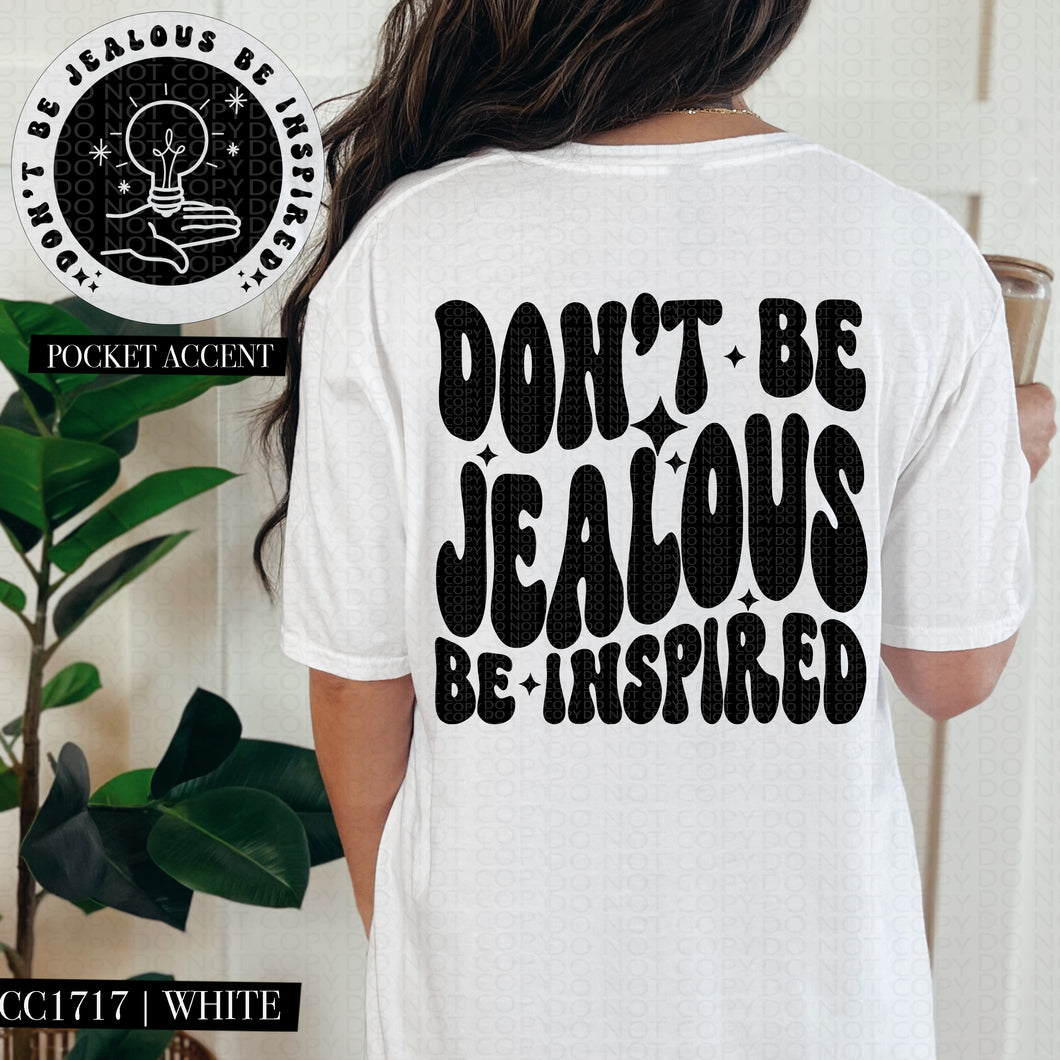 Don’t Be Jealous Be Inspired Color Dropdown With Pocket TRANSFER HMWK FEB 25