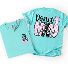 Load image into Gallery viewer, Dance Mom Black Slippers Pink Stars And Checkered WITH POCKET DROPDOWN TRANSFER SDD JUNE26
