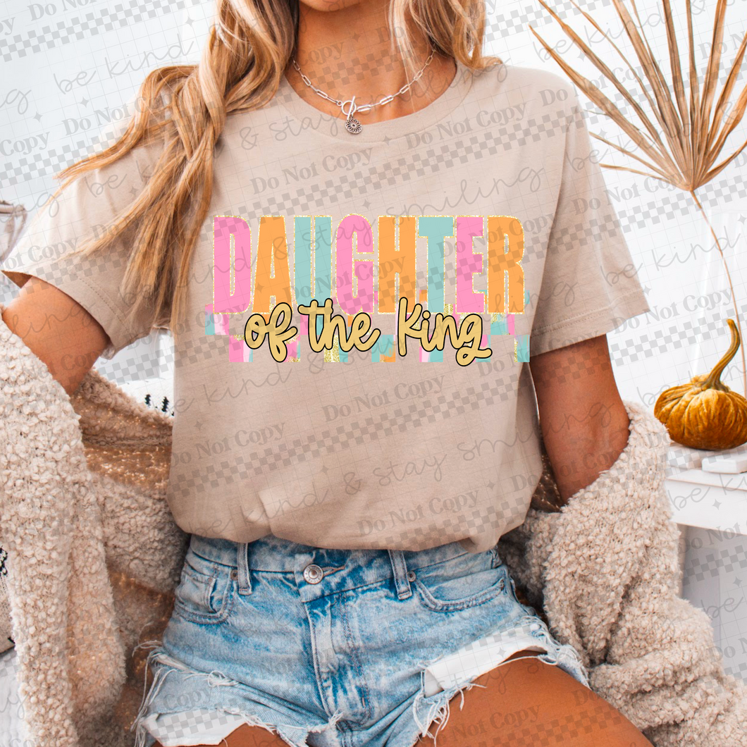 Daughter Of The King Spring Colors TRANSFER CML MAR