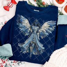 Load image into Gallery viewer, Denim Christmas Collection Patchwork DROPDOWN TRANSFER THREAD OCT 25
