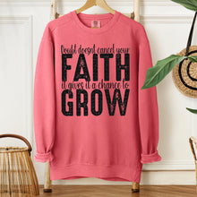 Load image into Gallery viewer, Doubt Doesn't Cancel Your Faith Distressed DROPDOWN TRANSFER SDD OCT

