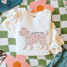 Load image into Gallery viewer, Floral Dog Mom DROPDOWN TRANSFER SWD FEB
