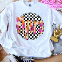 Load image into Gallery viewer, Preppy Checkered Mascot Dropdown TRANSFER SWD TEMP
