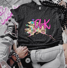 Load image into Gallery viewer, Preppy Bright Leopard States (all 50 states available) TRANSFER CAP APR
