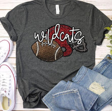 Load image into Gallery viewer, Sequin Football And Helmet Custom MASCOTS DTF TRANSFER
