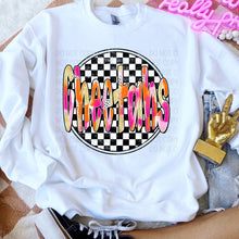 Load image into Gallery viewer, Preppy Checkered Mascot Dropdown TRANSFER SWD TEMP
