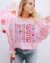 Load image into Gallery viewer, Valentine’s Skinny Stacked Mascot Dropdown TRANSFER PHDC
