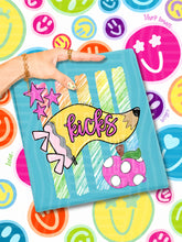 Load image into Gallery viewer, Pencil Flag Striped Mascots DROPDOWN TRANSFER CAP JUNE 26
