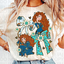 Load image into Gallery viewer, Princess Bow Collage Dropdown TRANSFER TUAC NOV 25
