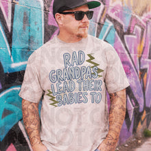 Load image into Gallery viewer, Rad Dad/Grandpa/Papa Lead Their Babies To Jesus DROPDOWN TRANSFER RHD EXC MAY 26
