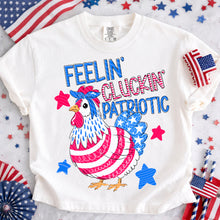 Load image into Gallery viewer, Feelin Cluckin Patriotic Chicken TRANSFER AGCM MAY 26
